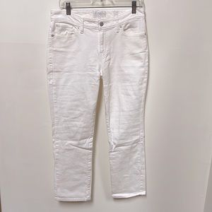 Never worn lucky brand ankle straight jeans